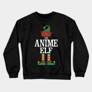 Anime Elf Matching Family Group Christmas Party Pajamas Crewneck Sweatshirt